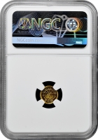 Ліберія 25 доларів 2000 р., NGC PF69 UC, "Джон Ф. Кеннеді" Top Pop золото