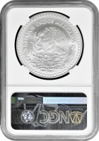 Мексика 1 онза 1999 р. Mo, NGC MS69, "Срібна інвестиційна монета "Свобода"