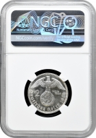 Німеччина 2 рейхсмарки 1936 G, NGC MS63, "Нацистська Німеччина (1933 - 1945)"