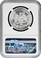 Мексика 1 песо 1933 р. Mo, NGC MS64, "Мексиканські Сполучені Штати (1905 - 1969)"