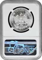 Мексика 1 песо 1933 р. Mo, NGC MS64, "Мексиканські Сполучені Штати (1905 - 1969)"