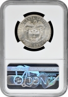 Колумбія 50 сентаво 1934 (S), NGC MS61, "Президент Симон Болівар (1819 - 1830)"