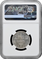 Бразилія 2000 рейсів 1935, NGC MS66, "Перша Республіка (1889 - 1942)"