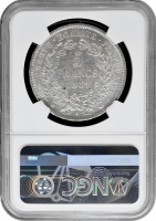 Франція 5 франків 1849 BB, NGC MS62, "Друга Республіка (1848 - 1851)"