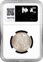 Гамбург 2 марки 1914 р. J, NGC MS64, "Вільне місто Гамбург (1871 - 1918)"