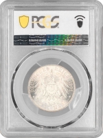 Пруссия 2 марки 1901 г. A, PCGS MS65, "200 лет Пруссии"