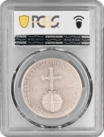 Германия - Третий рейх медаль 1938 г., PCGS SP65, "Бюст Адольфа Гитлера"
