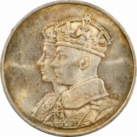 Великобританія Медаль 1939 р., PCGS MS64, "Королівський візит до Канади" BHM-4394 WE-7826