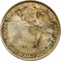 Великобританія Медаль 1939 р., PCGS MS64, "Королівський візит до Канади" BHM-4394 WE-7826