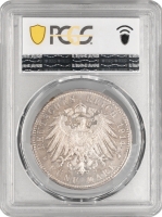 Пруссія 5 марок 1914 A, PCGS MS62, "Король Вільгельм II (1888 - 1918)"