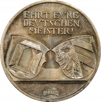Веймарська Республіка Медаль 1928 р., PSGS SP66, "400 років від дня смерті Альбрехта Дюрера" Top Pop